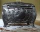 Old Dresden: Friedrich August Brucke Metal Box Bullet Shot In Ww2 Metalware photo 6