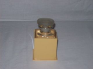 Vintage Celluloid & Glass Perfume Bottle photo