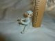 White Porcelain Candle Cupids Figurines photo 3