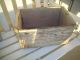Antique Wood Crate Dove Tail Corners Vintage Old Bottle Carrier Boxes photo 2