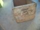 Antique Wood Crate Dove Tail Corners Vintage Old Bottle Carrier Boxes photo 3