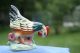 Very Old Ceramic Roostser Figurine Nicely Painted Figurines photo 1