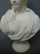 Early Antique Parian Porcelain Bust Lady Goddess Diana Figure Figurine 10 