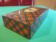 Antique Scottish Victorian - Era Tartan - Ware Card / Game Box Boxes photo 9
