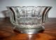 Vintage Cut Crystal With Silver Base Condiment Bowl Bowls photo 2