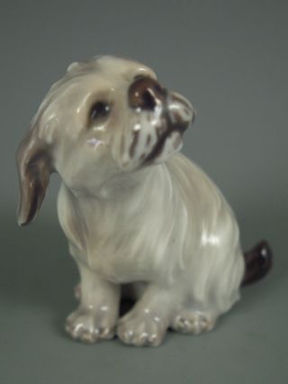 Dahl Jensen Copenhagen Porcelain Puppy Dog Figurine 1120 photo