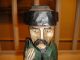 Vintage Wood Carving Of Military Soldier In Uniform - Folk Art Military Army Wood Carved Figures photo 5