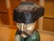 Vintage Wood Carving Of Military Soldier In Uniform - Folk Art Military Army Wood Carved Figures photo 7
