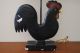 Mid Century Vintage Frederick Cooper Pottery Rooster Lamp W/original Shade Lamps photo 3