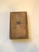 Antique Drill Bit Box - Slight Label - Interior Tray - Slide Cover - Dovetail - 4.  75 