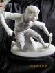 Antique Parian Male Field Hockey Player Statue Figurines photo 4