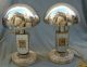 Pair Mofem Art Deco Clock Lamps Exc.  Cond.  1930 ' S Classics Lamps photo 5