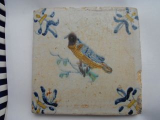 Antique Tile Circa 1625 - 1650 