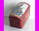 Christmas Day Gift Antique Beauty Belle Painting Wood Lacquerware Jewelry Box Boxes photo 2
