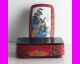 Christmas Day Gift Antique Beauty Belle Painting Wood Lacquerware Jewelry Box Boxes photo 4