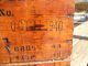 Antique Wood Crate/box Grain Alcohol - Publicker Commercial Alcohol Company 1940 Boxes photo 2