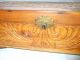 Vintage Hand Carved Hardwood Wooden Jewelry Trinket Box Old Cottage Boxes photo 7