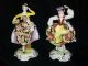 Antique Italian Porcelain Art Deco Dresden Lady Figurine Figure Italy Figurines photo 10