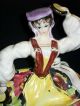 Antique Italian Porcelain Art Deco Dresden Lady Figurine Figure Italy Figurines photo 1