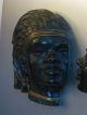 1950s Mid Century Art Design African Tribal Man & Woman Porcelain Figurines photo 1