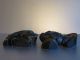 1950s Mid Century Art Design African Tribal Man & Woman Porcelain Figurines photo 5