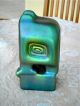 Rare Modern Zsolnay Eosin Owl - Judit Nádor - 1970s - Made In Hungary Figurines photo 1