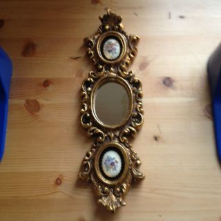 Vintage Mirrored Wall Plaque photo