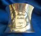 Poole Silver Antique Baby Cup Dated 1907 - 295 Taunton Mass Metalware photo 1