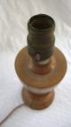 Vintage Classic Urn Form Maple Table Lamp - Lathe Turned,  French Polished Lamps photo 6