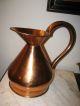 Stunning Set Of 6 Copper Items Metalware photo 2