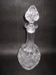 Antique Abp Cut Glass Decanter With Stopper 12 1/2 