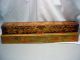 2 Vintage Pyrography Long Glove Boxes With Poinsettias Boxes photo 1