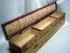 2 Vintage Pyrography Long Glove Boxes With Poinsettias Boxes photo 2