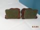 Vintage Syroco Wood - Bookends - Mom And Baby Horses Other photo 2