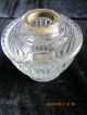 Antique Clear Ribbed Glass 