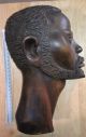 Antique Carved Wooden Bust From 1960s Africa Other photo 2