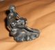 Antique Grand Tour Bronze Seated Mercury.  Late 1800 ' S To Early 1900 ' S Metalware photo 2