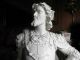 Antique Cavalier Metal Statue Family Heirloom Museum Quality Almost 3 ' Tall Metalware photo 10