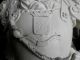 Antique Cavalier Metal Statue Family Heirloom Museum Quality Almost 3 ' Tall Metalware photo 8