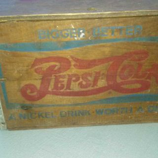 Vintage Pepsi Crate photo