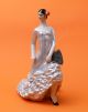 Soviet Russian Ukrainian Porcelain Figurine Girl 