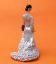 Soviet Russian Ukrainian Porcelain Figurine Girl 