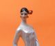 Soviet Russian Ukrainian Porcelain Figurine Girl 