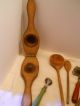 Primitive Wooden Utensil Lot Plus Extras Other photo 1