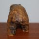 Vintage Folk Art Carved Grizzly Or Golden Bear Wood Sculpture 1930s Carved Figures photo 6