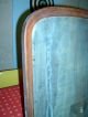 Antique Beveled Glass Mirror & Wood Frame Mirrors photo 1