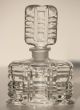 Clear Love Perfume Bottle - Czechoslovakia,  True Art Deco - Very Special Shape Perfume Bottles photo 1
