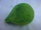 Fine Vintage Italian Alabaster Stone Fig Fruit Green Stem Mid Century Italy Other photo 1