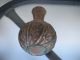 Vintage Antique Brass Vase Metalware photo 4