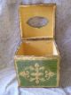 Italian Florentine Vintage Tissue Box Toleware photo 8